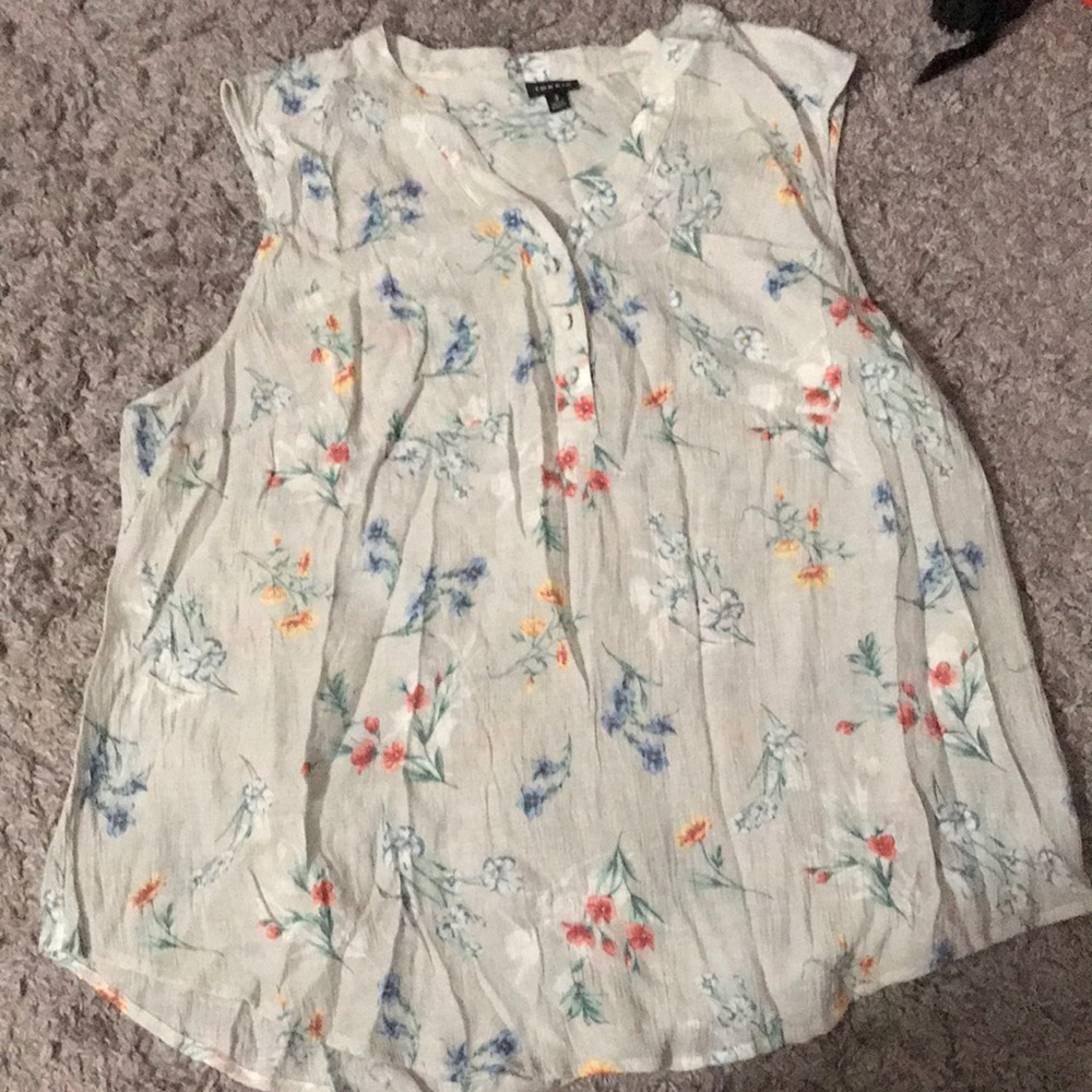 COPY - Floral torrid tank top